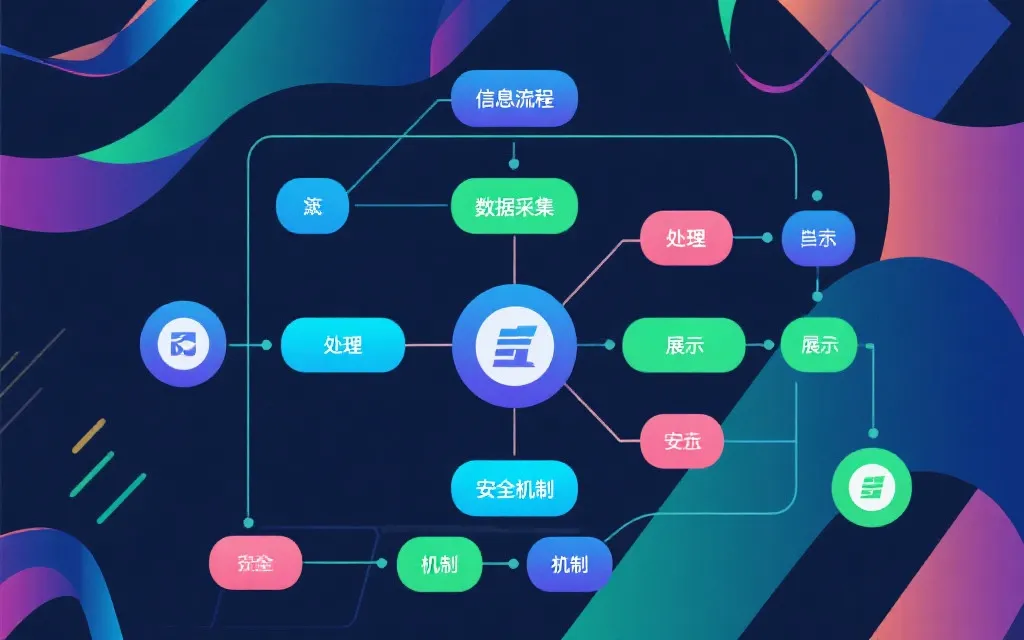 信息系统流程架构示意
