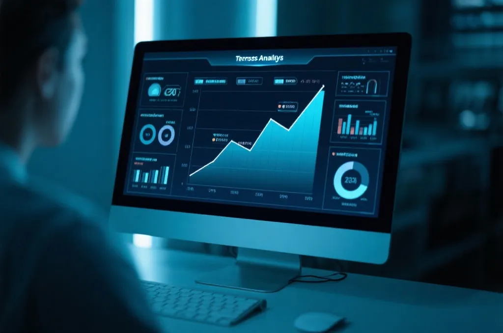 数据可视化与系统架构示意图